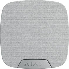 Bežična unutarnja sirena podesive glasnoće od 81 do 105 dB@1m sa LED signalizacijom. Bijele boje