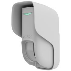 Bežični vanjski kombinirani PIR+MW+AM detektor pokreta sa efektom zavjese. Ugrađena i akcelometarska protusabotažna zaštita. IP55. Nosač i kutni nosač u kompletu. Bijele boje