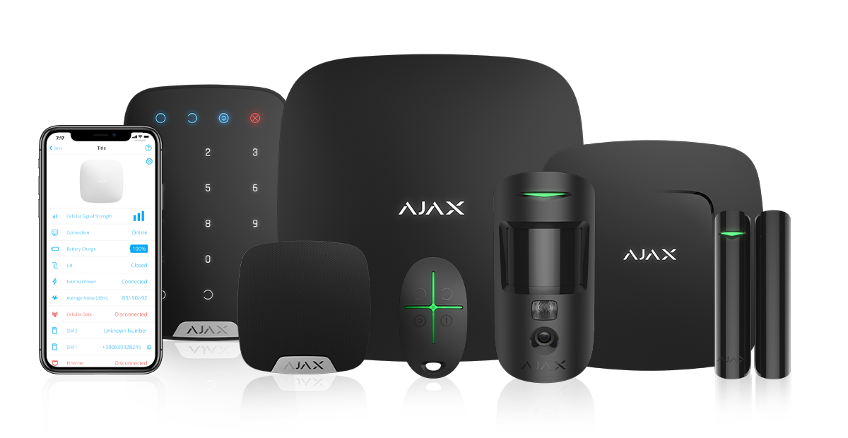AJAX svi uredjaji - Alarm za kucu i alarm za firmu kao i video nadzor 