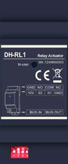 Relejni modul za DH (hibridni) sustav. Koristi se za otvaranje dodatne brave ili upravljanje rasvjetom.