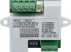 Relejni modul (proširenje) za dodatnu električnu bravu ili za uključivanje svjetla za 2-Easy sustave. Nema naponski izlaz.